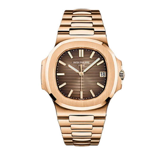 Patek Philippe Nautilus 5711/1R – Rose Gold with Brown Dial (Premium Replica)