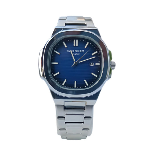Patek Philippe Nautilus 5711/1A – Royal Blue & Crystal White Dial | Stainless Steel Icons