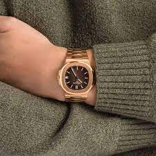 Patek Philippe Nautilus 5711/1R – Rose Gold with Brown Dial (Premium Replica)
